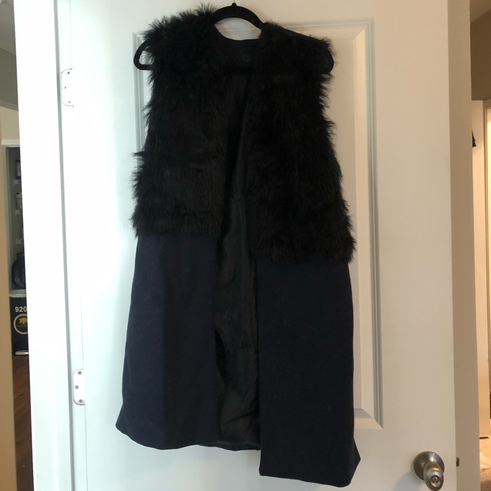Long winter vest